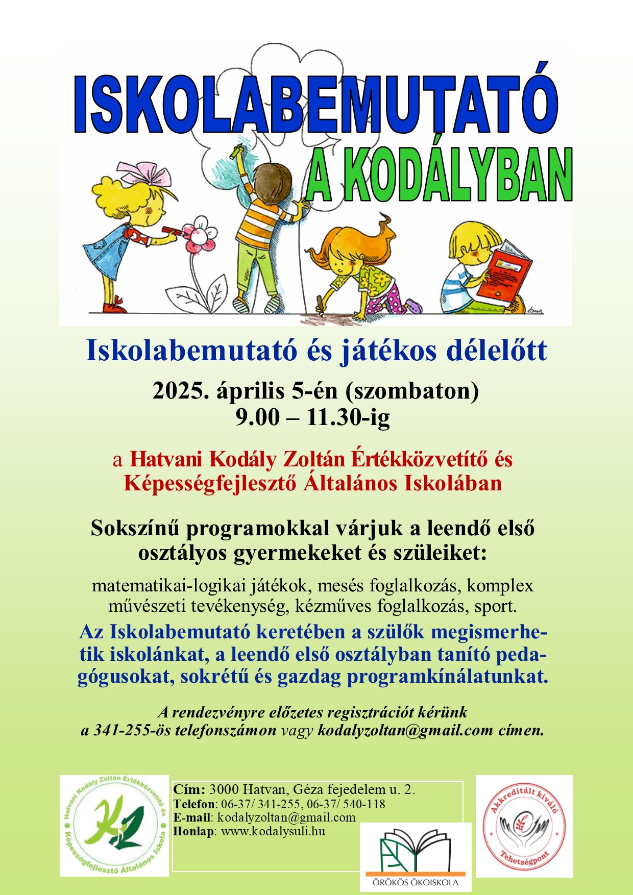 2025 iskolabemutató frissített